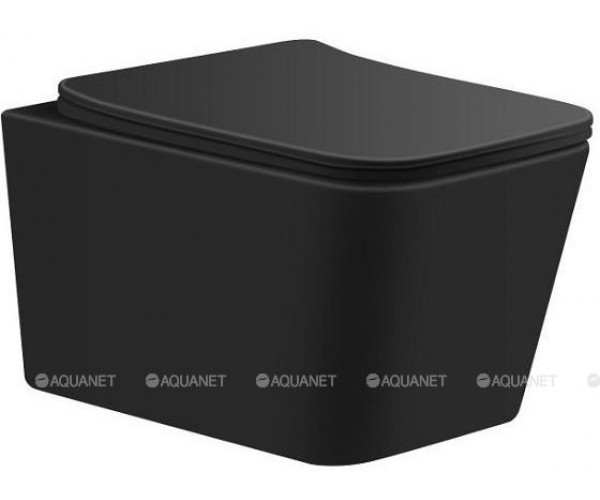 Унитаз подвесной Aquanet Tavr Rimless Tavr 2.0 W LX-1907MB Soft Close Унитаз подвесной Aquanet Tavr Rimless Tavr 2.0 W LX-1907MB Soft Close