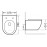 Унитаз подвесной Aquanet Rimless Cetus-GW BL-102N-WHT серый Унитаз подвесной Aquanet Rimless Cetus-GW BL-102N-WHT серый