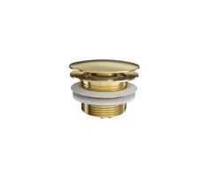 Донный клапан для ванны, клик-клак ARIN.3485.01GL (золото)